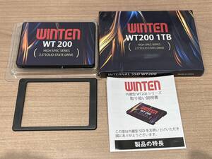 ☆パソコンのスペックアップ WINTEN ウェンテン INTERNAL WT200 SSD 1TB 2.5インチ SATA3 6Gbps 【B17023CK】