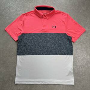 アンダーアーマー ゴルフ プレイオフポロ 半袖ポロシャツ LGサイズ