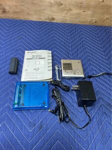 SHARP MDポータブルレコーダーMD-MT831-S動作品