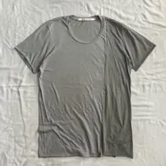 ナイスコレクティブ 切り返しTシャツ OLIVE M アメリカ製小さいシミあり