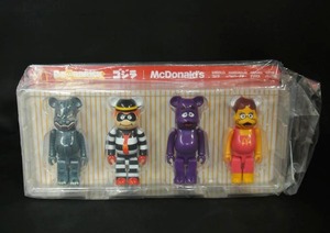 BE@RBRICK　ゴジラ vs マクドナルド 150% 4PCS SET