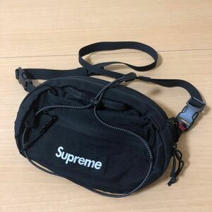 Supreme Waist Bag 20FW ブラック シュプリーム ウエストバッグ ポーチ ブラック