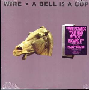 シールド未開封！88年 USプレスLP！ハイプステッカー付 Wire / A Bell Is A Cup... Until It Is Struck【Enigma / D1-73314】ワイヤー