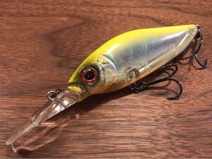 Y★美品★Megabass メガバス DIVING FLAP SLAP ダイビングフラップスラップ「NC HOT SHAD」シャッド ミノー