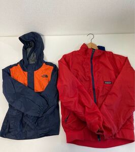 1-293 patagonia パタゴニア シェルドシンチラジャケット THE NORTH FACE ナイロンジャケット ジャケット 2点セットサイズXS