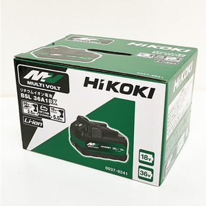 【未使用品】HiKOKI/ハイコーキ リチウムイオン電池 BSL36A18X 第2世代マルチボルト蓄電池 バッテリー 36V 18V 0037-9241 ※No.51※