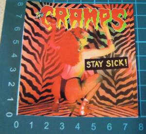 THE CRAMPS　クランプス　ポイズン・アイビー　◆　大判　防水ステッカー