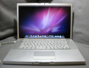 m634 MacBookPro 15インチ A1150 2.0Ghz 2.0G 320GB os10.6 