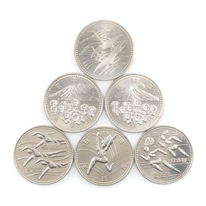 Japan MINT 造幣局 皇太子殿下御成婚記念 御在位10年 アジア競技大会1994 記念硬貨 五百円 500円硬貨 6枚 貨幣 【Y161523030】中古