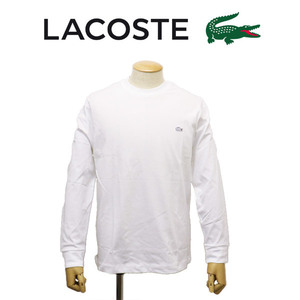 LACOSTE (ラコステ) TH5822L ワンポイントTシャツ 長袖 LC288 001ホワイト 4-M