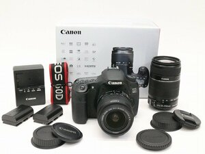 ●○【元箱付】Canon EOS 60D ダブルズームキット デジタル一眼レフカメラ EFマウント キャノン○●027002001m○●