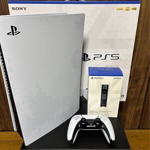 美品 playstation5 PS5本体 PS5 CFI-1200A01 SONY ディスクドライブ搭載モデル 【純正品】DualSense 充電スタンド　※動作確認済