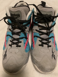 Reebok★RAIL2004★SAN ANTONIO★グレー&ティールピンク★28cm