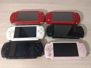 【M622】 SONY PSP おまとめ 6点 PlayStation portable プレイステーション ポータブル ソニー PSP-2000 PSP-1000