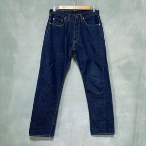 ONE PIECE OF ROCK ワンピースオブロック Lot.409 M-66 JEANS 501 66Type 紙パッチ 赤耳 セルヴィッジ デニムパンツsize.W34 L33 濃紺