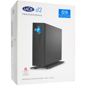 【新品訳あり(箱きず・やぶれ)】 LaCie LaCie d2 Professional STHA6000800 ブラック 6TB [管理:1000028733]