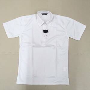 (新品未使用品) 男子 半袖 ニットシャツ サイズSS ◆スクールシャツ◆白◆制服◆学生服◆夏用◆夏服◆小学校◆中学校◆高校◆定番