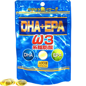 ユウキ製薬 スタンドパック DHA＋EPA 100粒