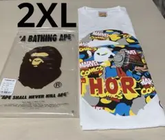 A BATHING APE marvel Tシャツ　新品未使用　マーベル