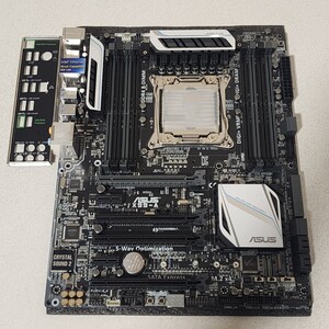 ASUS X99-A IOパネル付属 LGA2011-3 ATXマザーボード 最新Bios 動作確認済 PCパーツ