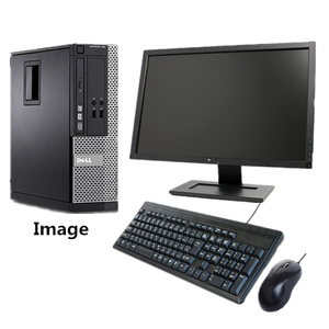 中古パソコン Windows 10 Pro 32bit Microsoft Office Personal 2013付 22型液晶セット DELL Optiplex シリーズ Core i5～/4G/新品SSD480G