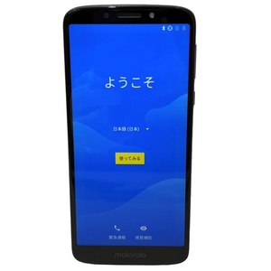 SIMフリー MOTOROLA moto e5 16GB XT1944-6 au -判定 フラッシュグレー アンドロイドスマートフォン スマホ 【中古/ジャンク品】 22501K248