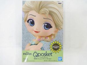 未開封 フィギュア ディズニー Qposket Disneycharacter エルサ Bカラー