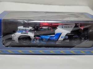 新品 1/43 スパーク SPARK Oreca 07 - Gibson No.24 Nielsen Racing - 24H Le Mans 2020 G.Grist、A.Kapadia A.Wells　ルマン