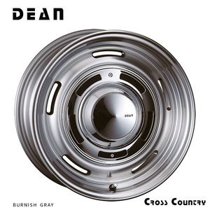 送料無料 クリムソン DEAN CROSS COUNTRY 6.5J-16 +43 10H-100/114.3 (16インチ) 10H100/114.3 6.5J+43【1本単品 新品】