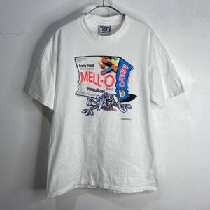 ☆送料無料☆ 90s☆USA製☆DOG EAT DOG☆バンドTシャツ☆白☆L☆Lee☆