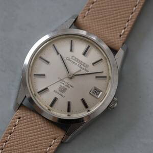 稼動品 CITIZEN シチズン 4-540247Y ChronoMaster AUTO DATE 自動巻 デイト 33石 シルバー文字盤 クロノメーター メダリオン メンズ腕時計 