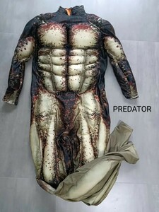 ★未使用 PREDATOR インナースーツ コスチューム プレデター コスプレ SF 映画 仮装 ハロウィン 男性ボディ用 6サイズ有り