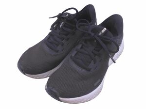 NIKE ナイキ レボリューション5 ランニングシューズ スニーカー size24/黒 ■■ ☆ efb3 レディース