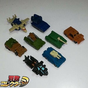 mBM292a [難有] 当時物 タカラ TF マイクロトランスフォーマー マイクロトレーラーズ ミリタリーチーム 他 | K