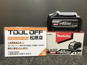 013♪未使用品♪マキタ makita 40V4.0Ah純正リチウムイオンバッテリー BL4040F 高出力仕様