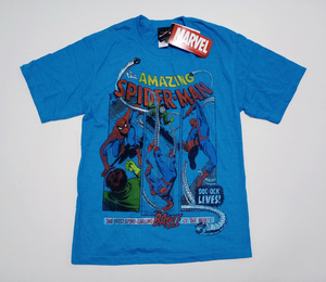 USA購入★★ スパイダーマン 半袖 Tシャツ サイズLG 140 コミック 未使用品 ★★ Spiderman Boys Tshirts