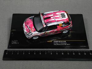 CITROEN DS3 R3 #100 Rally Monte Carlo IRC 2011 IXO イクソ シトロエン ラリー モンテカルロ 1/43 送料410円 同梱歓迎 追跡可 匿名配送