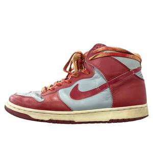 NIKE ナイキ　DUNK HI (NEVADA) グレーxレッド サイズ:27cm