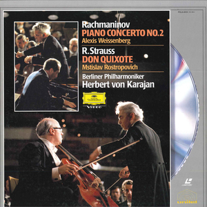 LD Berliner Philharmoniker Rachmaninov Piano Concerto POLG9109 GRAMMOPHON Japan /00600