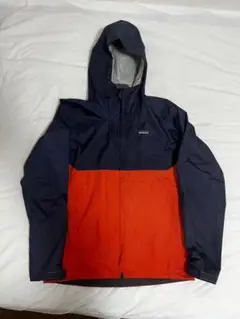 パタゴニア　patagonia シェルジャケット　ネイビー×オレンジ