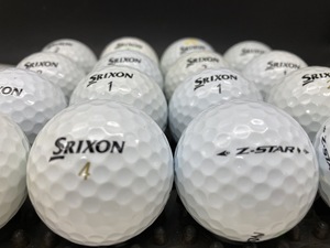 Q414【人気】SRIXON スリクソン Z-STAR 2021年モデル ホワイト 16個【B級ランク】【ロストボール】