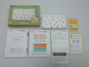 ☆Nintendo ニンテンドー 3DS LL 《とびだせ どうぶつの森 仕様》 本体・説明書・箱付 ゲームソフトなし 動作確認済 良品 USED☆