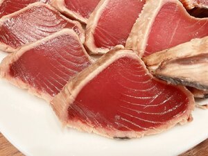 南方2.5上 一本釣り かつおたたき 3kg 血合い取り 約9本 お刺身 お寿司 かつお カツオ 鰹 カツオタタキ 【水産フーズ】