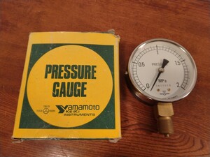 1214-8 圧力計 PRESSURE GAUGE 未使用品②