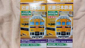 数量限定 Ｂトレ　近畿日本鉄道　 近鉄 30000系 「ビスタEX」 ２両セット　2箱 