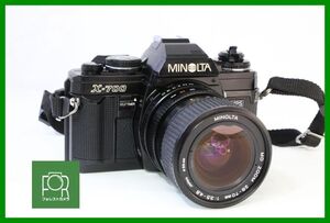 【同梱歓迎】実用■ミノルタ MINOLTA X-700+28-70MM■シャッター全速・露出計完動■111