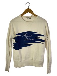 MAISON KITSUNE◆スウェット/XS/コットン/WHT/KMM-3601-A//