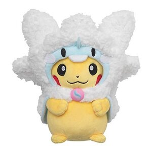 【中古】 ポケモンセンターオリジナル ぬいぐるみ メガチルタリスのポンチョを着たピカチュウ