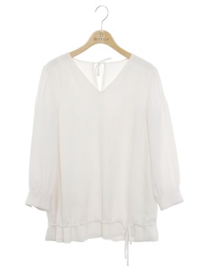 FOXEY NEW YORK フォクシー ブラウス Blouse ホワイト ITVI5HMD23VO