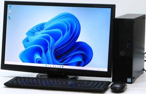 DELL Vostro 3268-7400SF ■23インチ 液晶セット■ i5-7400/SSD240G/DVDマルチ/無線/Quadro K600/最新OS搭載/Windows11 デスクトップ